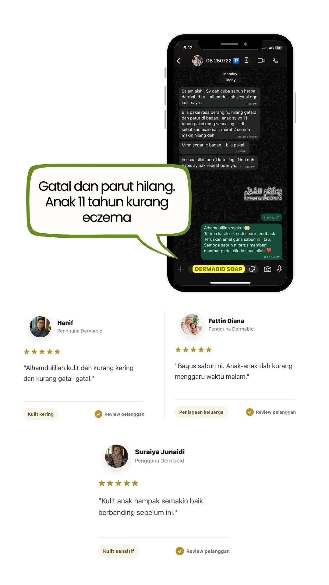 Testimoni pelanggan